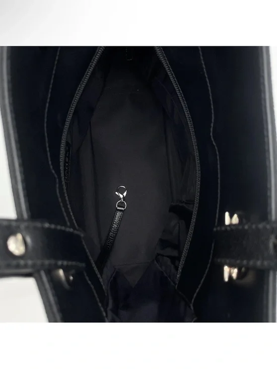 Chanel Paris Biarritz PM Matelassé Leather Black Tote Bag W/B/D - Picture 12 of 14